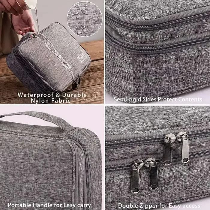 Sac de rangement roulant à fermeture éclair – Durable