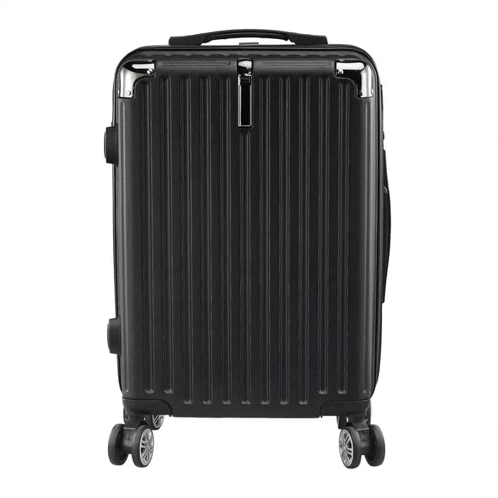 Anajqaqia Ensemble de valises de voyage 3 pièces avec roulettes et serrure