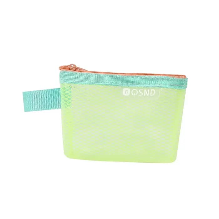 Nouvelles trousses de maquillage de voyage en maille, porte-monnaie simple, mini sac portable, sac c