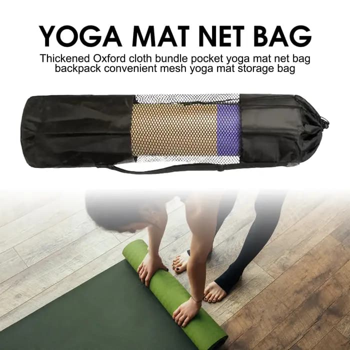 Sac de tapis de Yoga avec fenêtre en maille