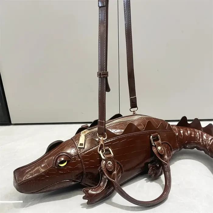 Nouveau sac à main tendance en forme de crocodile pour femmes