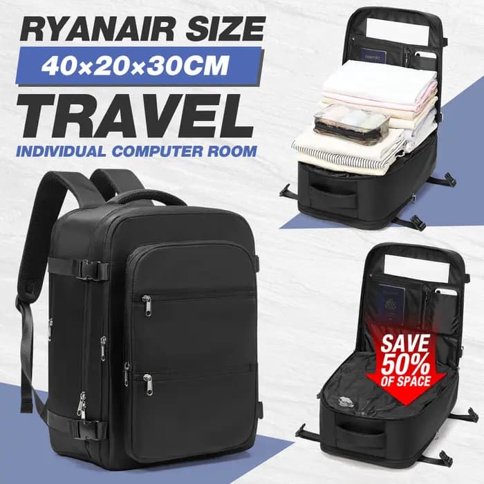 Sac de rangement sous vide, sac à dos Ryanair 40x30x20, sac à dos sous vide, sac à dos de voyage pou