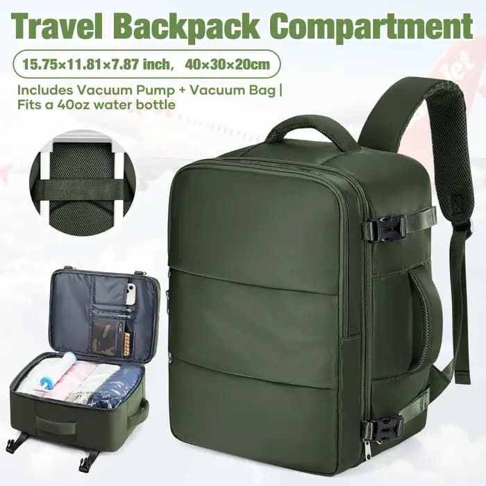 Sac à dos de voyage pour cabine d'avion 40x30x20, bagage à main pour hommes Ryanair 40x30x20, sacs d