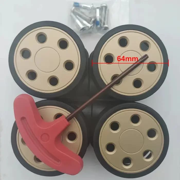 Roue à bagages pour réparation de valise Rimowa, roues porteuses de remplacement, boîtier de chariot