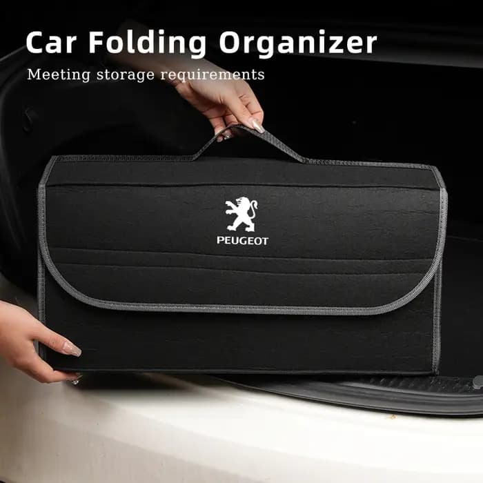 Boîte de rangement pliable pour coffre de voiture