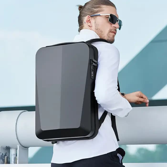 Bange 15.6 pouces sacoche pour ordinateur portable hommes élégant étanche hommes Usb antivol ordinat