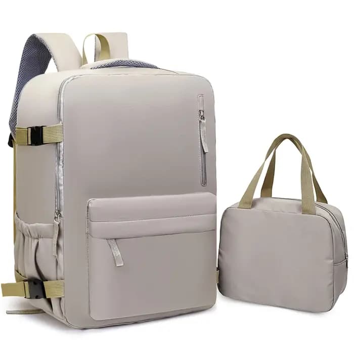 Lot de 2 pièces 40×30×20cm 180 ° Ensemble de sacs à dos à ouverture complète, grand sac de voyag