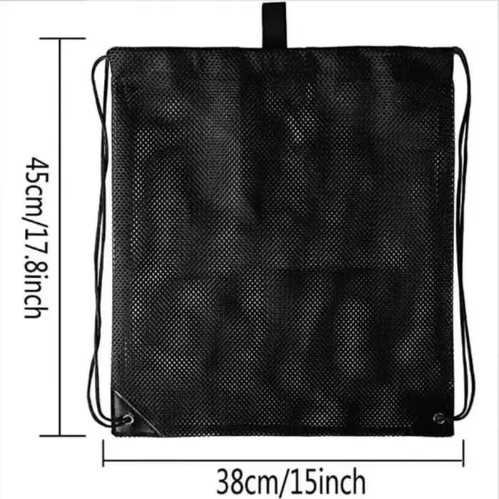 Sac à dos en maille avec corde, sac d'exercice rapide, multifonctionnel, pliable, ventilé, équipemen