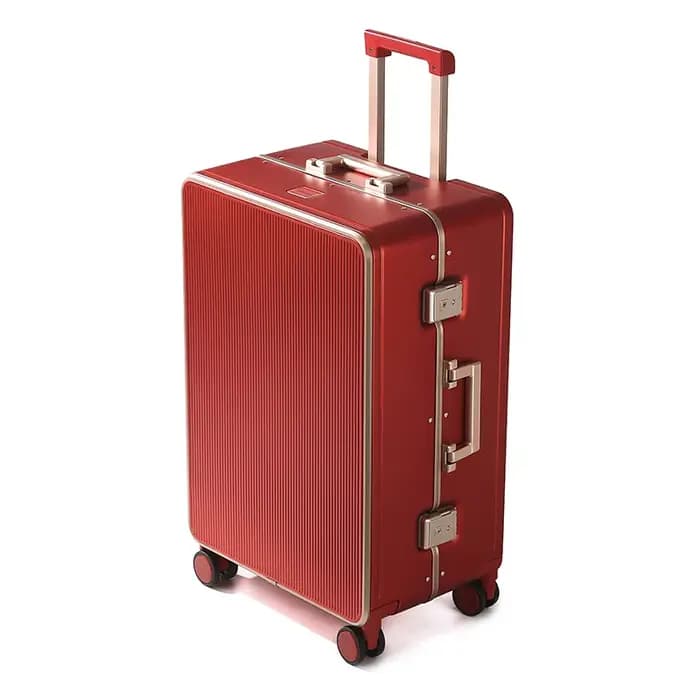 Nouveau Bagage hommes et femmes 20-28 pouces grande capacité cadre en aluminium valise de voyage avec poignée