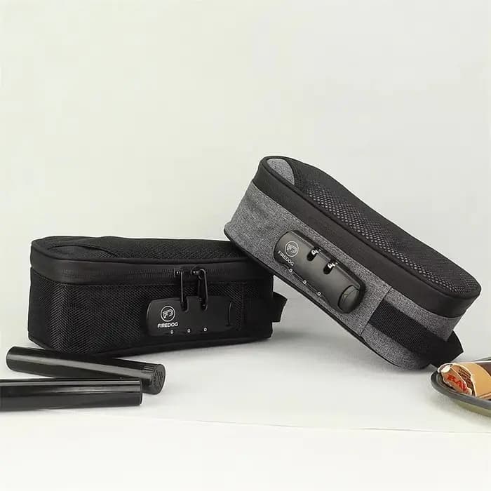 Sac pour tuyaux Anti-odeur, grande capacité, Codelock de voyage, sac Anti-odeur, Kit pour fumer Portable transfrontalier