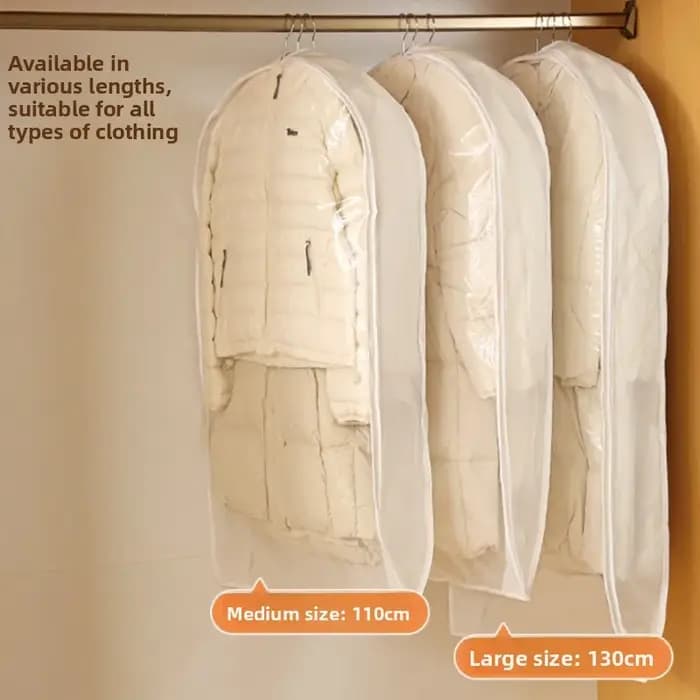 Sac de compression sous vide suspendu pour doudounes – Organisateur de garde-robe imperméable