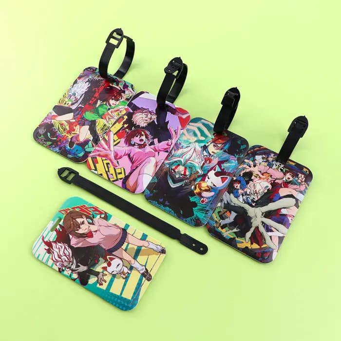 Étiquettes de bagage Anime japonais