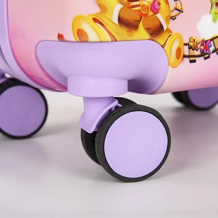Valise à roulettes pour enfants de 14+19 pouces