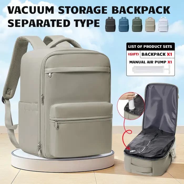 Nouveau sac à dos à Compression sous vide avion Ryanair 40x30x20 sac de voyage en avion sac de cabin
