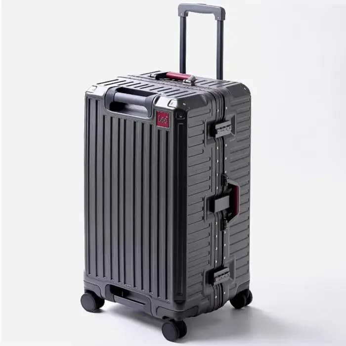 Valise de voyage à bagages de grande capacité 28/30, cadre en aluminium, boîtier de chariot, PC Durable, verrouillage par mot de passe TSA, boîte d'embarquement, sac de cabine