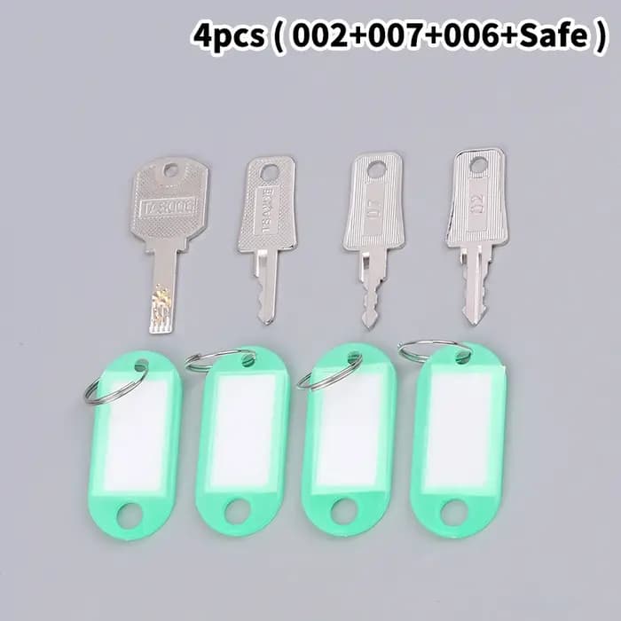 Clé de bagage TSA populaire 007 TSA002 TSA006 – Clé universelle de sécurité pour valise