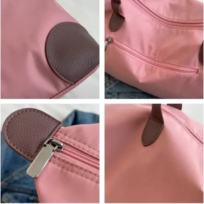 Sac de voyage léger de grande capacité pour femme, sac de sport de yoga étanche, valise d'embarquement, support et sec, adapté à la logique