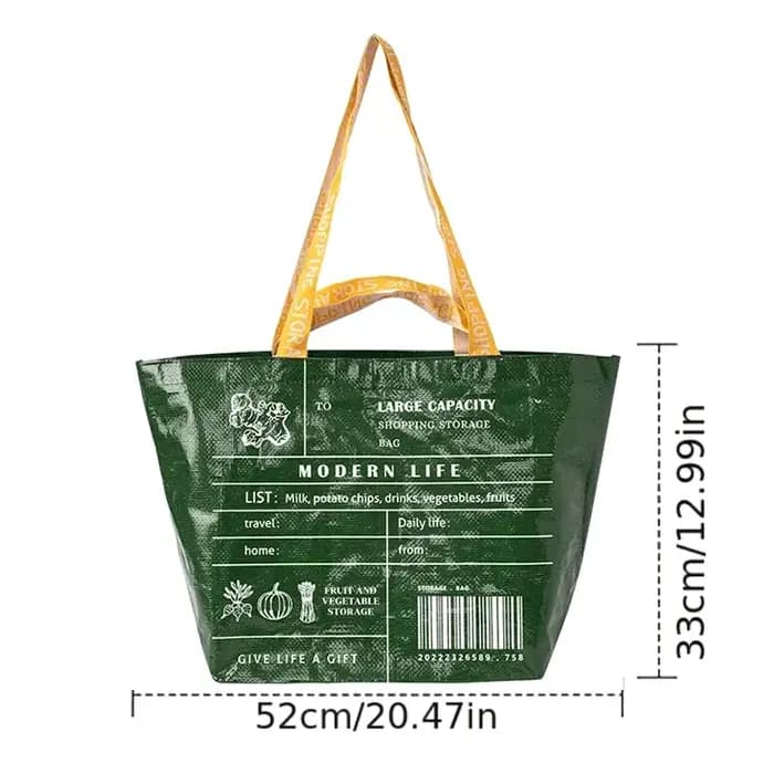 Sac de courses imperméable grande capacité