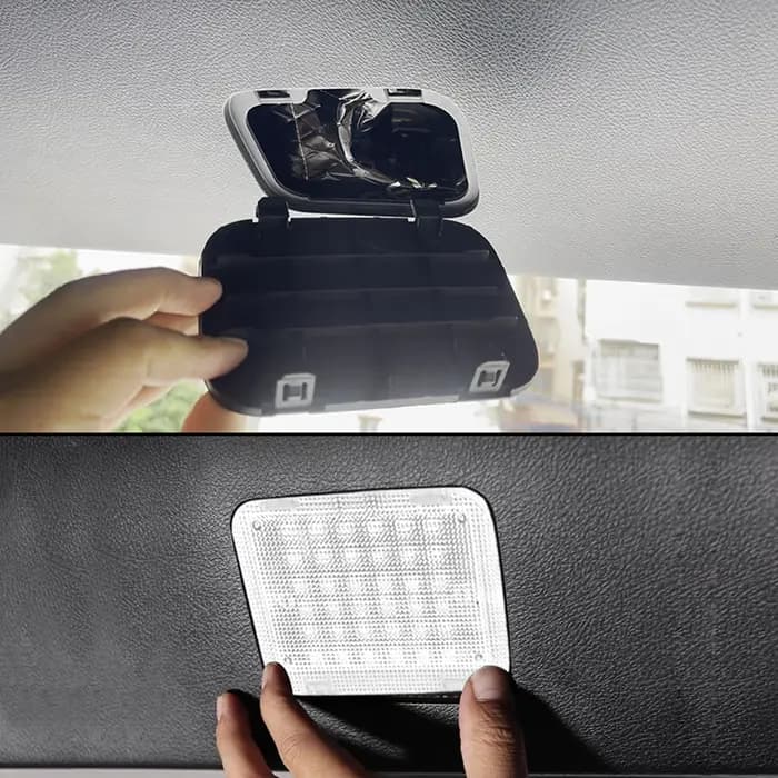 Pour Toyota Alphard 30 série AH30 2015-2022 LED coffre de voiture lumière bagage