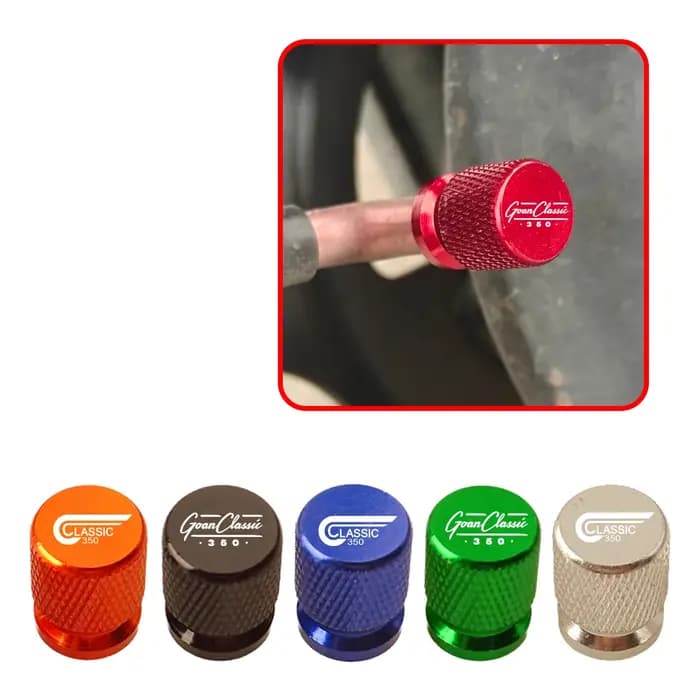 Capuchon de valve de moto pour Royal Enfield Goan Classic 350 2009 2010 2012 2014 2016 2018 2020 2021 2022 2023 2024 2025 2026 2027