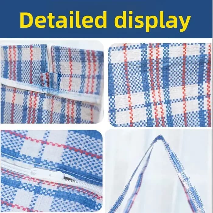 Sac de rangement pliable et Portable en plastique épais