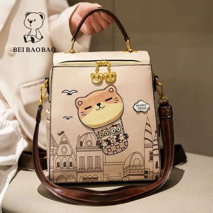 Nouveau sac à dos en cuir souple pour femmes sac à dos d'étudiant sac à bandoulière multifonctionnel de haute qualité