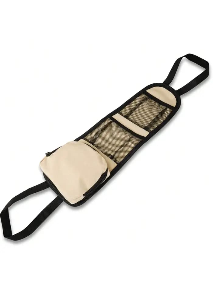 Sacs de rangement latéraux multi-poches, sacs de rangement multifonctionnels en maille pour voiture,