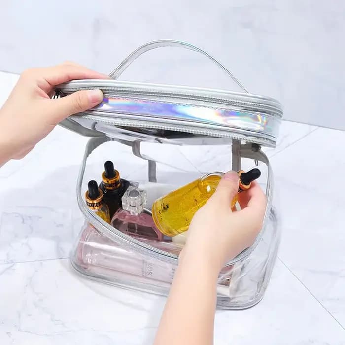 Sac à cosmétiques Transparent pour femmes