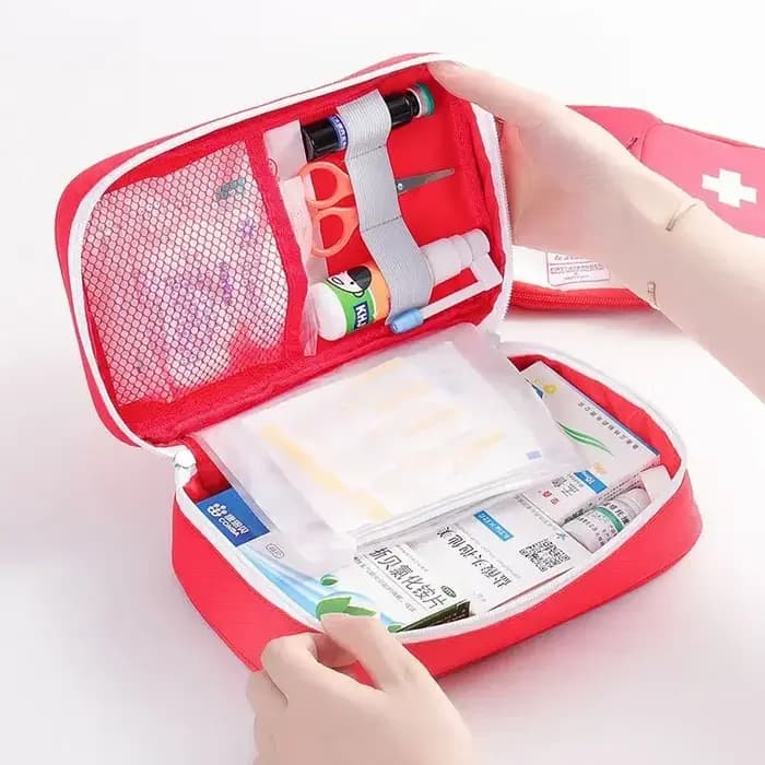 Trousse de premiers secours voyage Camping en plein air utile Mini sac de rangement de médicaments