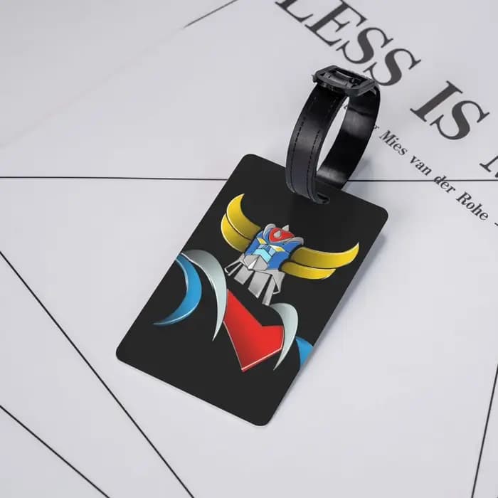 Étiquettes à Bagages Personnalisées Goldorak Grendizer pour Valises