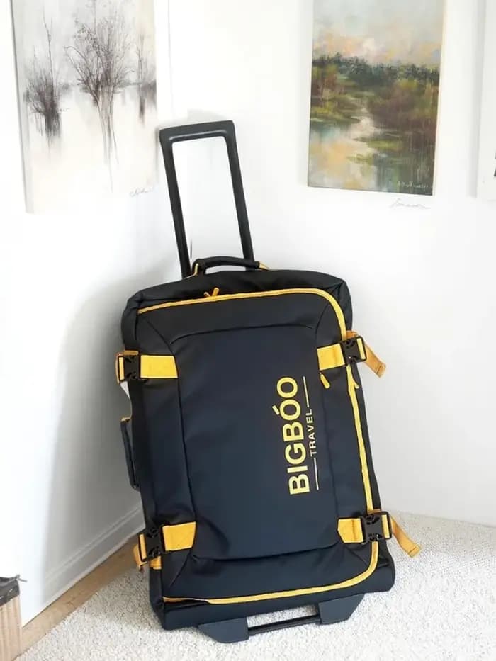 Sac de voyage pliable et étanche – Bagage à roulettes portable à côtés souples