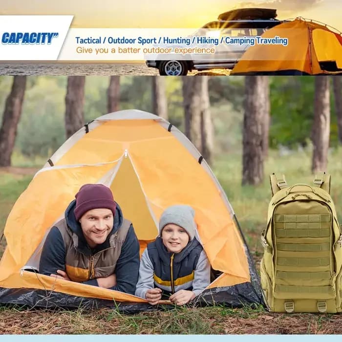 30L randonnée sac à dos tactique 900D Oxford sacs imperméables en plein air Molle Camping sac à dos sac
