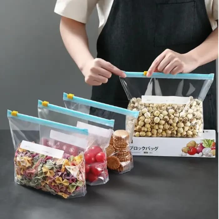 Sac à fermeture éclair réutilisable