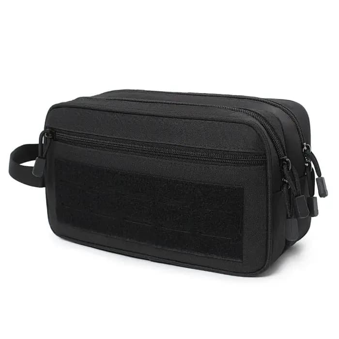 Trousse de toilette tactique pour hommes, sac d'hygiène de voyage, trousse de toilette militaire, po
