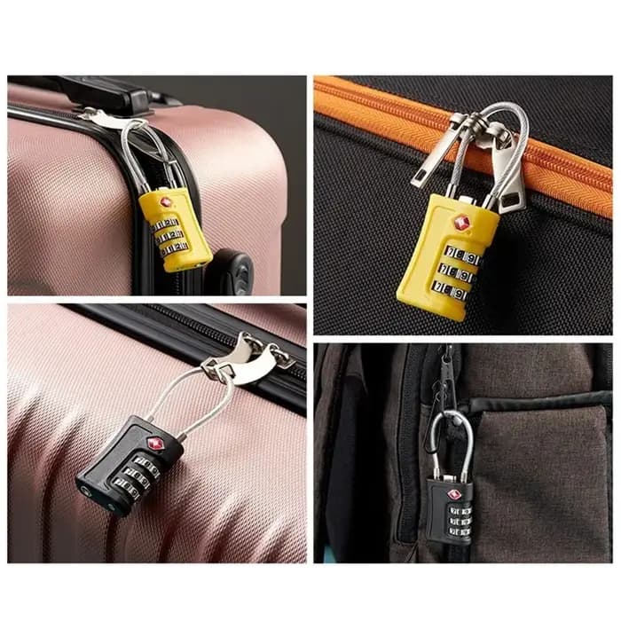 Cadenas à combinaison TSA à 3 chiffres