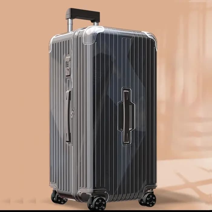 Housse transparente pour valise Rimowa Clear Protective Cover Essential Trunk Plus 33 pouces, housse de protection pour bagages Rimowa