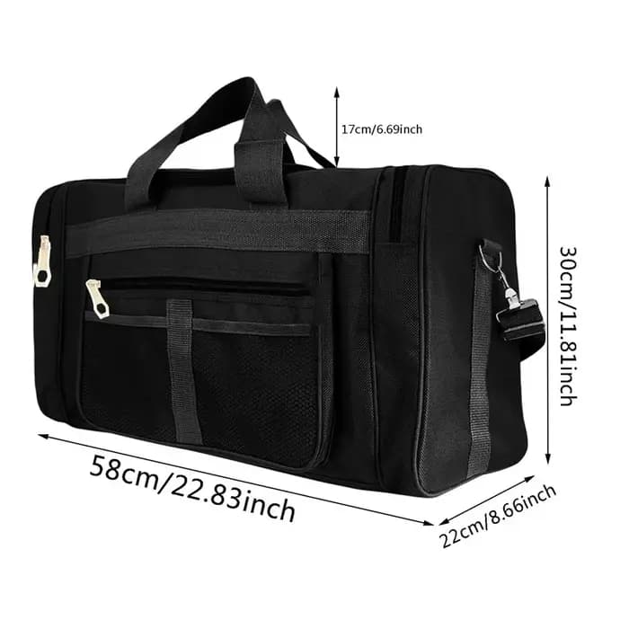 Sac polochon de voyage en Nylon pour femmes et hommes