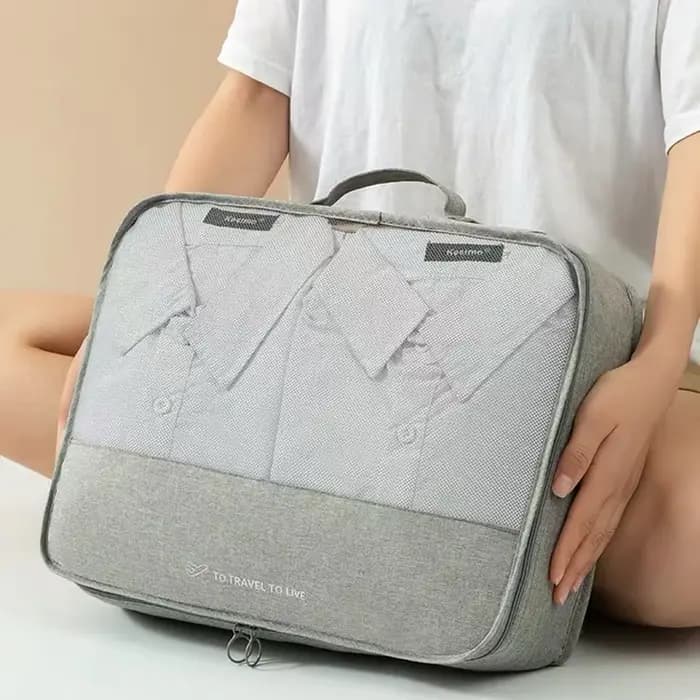 Kit de valise de rangement pour vêtements, ensemble de sac de voyage, sous-vêtements, chaussettes, chaussures, ensembles de bagages, accessoires de voyage, 7 pièces