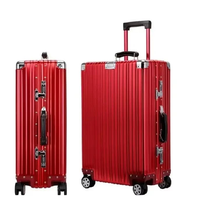 Valise Vintage en alliage d'aluminium-magnésium de qualité supérieure