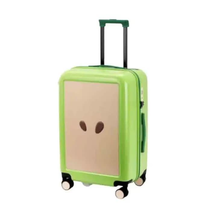 Valise design pomme verte et pomme rouge 20 pouces 24 pouces