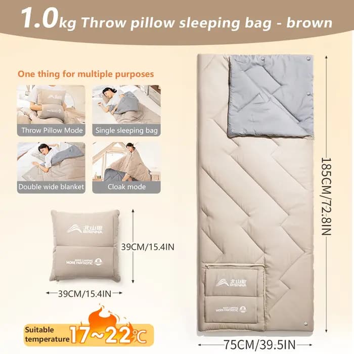 BISINNA Sac de couchage de camping