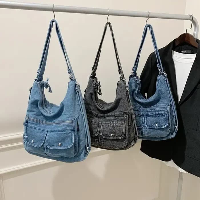 Sac fourre-tout en toile grande capacité pour femme