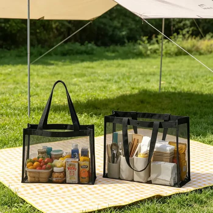 Sac de plage en maille grande capacité