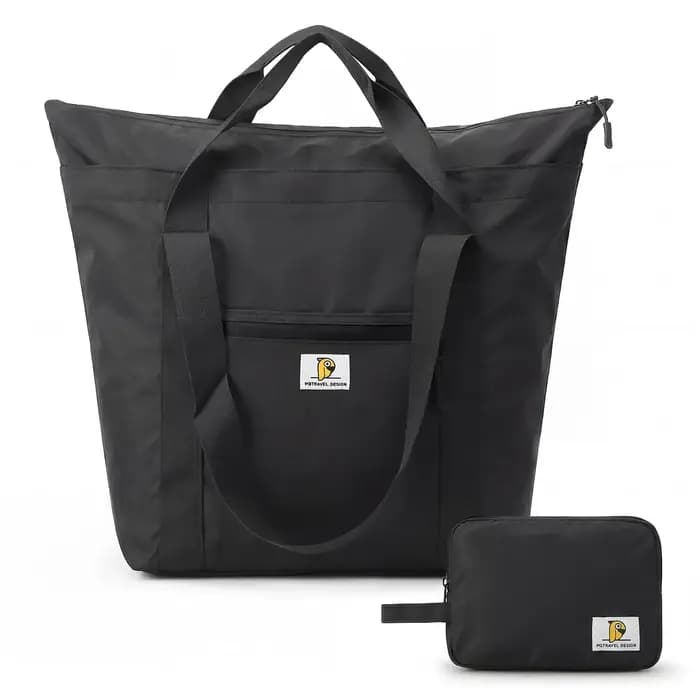 Sac de voyage pliable 26L, léger, sac de week-end, sac fourre-tout extensible, bagage à main, sac po