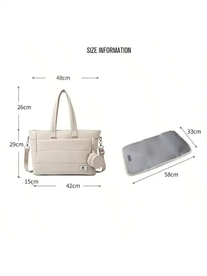 Sac à langer tendance grande capacité multifonctionnel