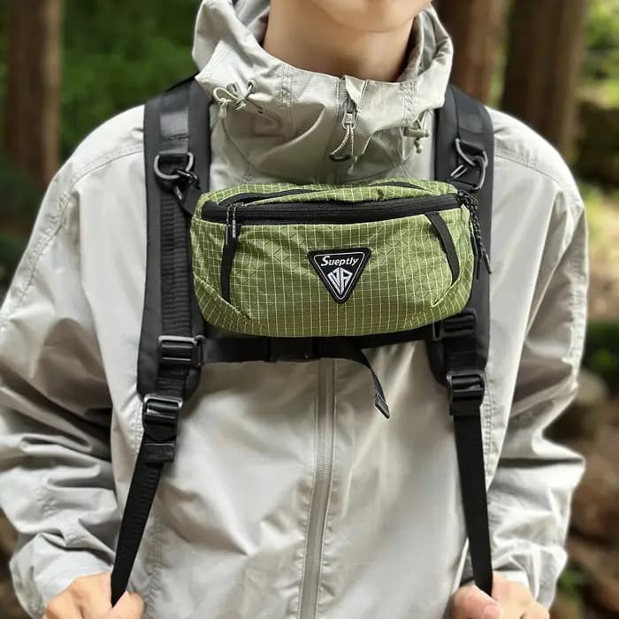 Sac à bandoulière en nylon léger d'extérieur pour hommes et femmes