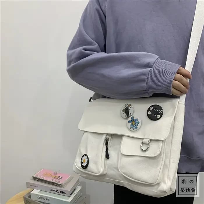 Sacs à main en toile de Nylon imperméables pour jeunes femmes, sac à bandoulière de grande capacité,