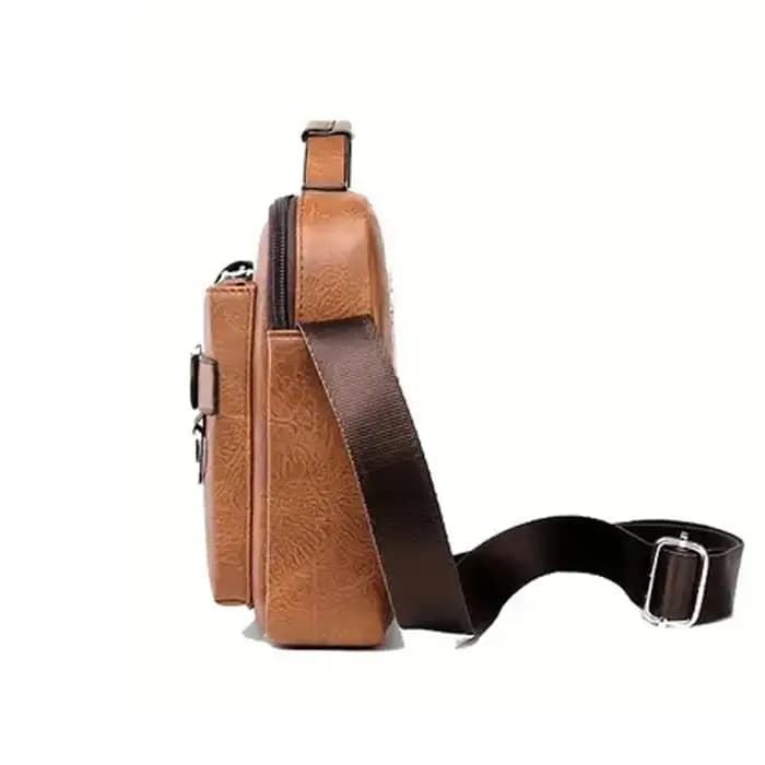 Sac d'affaires à bandoulière unique pour hommes