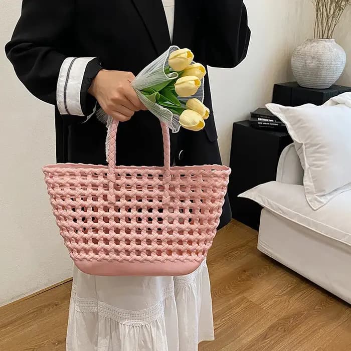 Nouveau Sac à Main Panier Femme Été 2025 – Grande Capacité