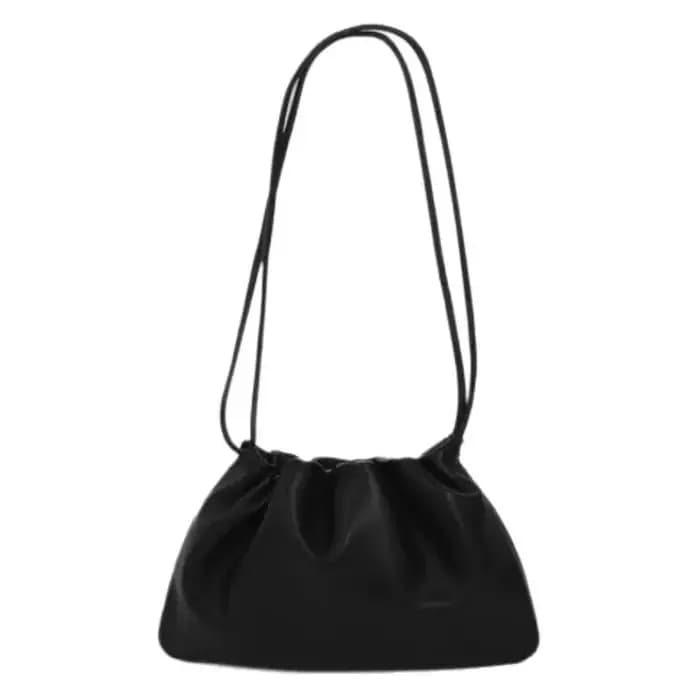 Sac de rangement de luxe en cuir souple en forme de nuage